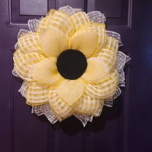 Flower Door wreath